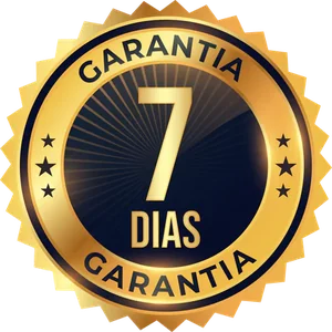Garantia de 7 dias — 100% de reembolso